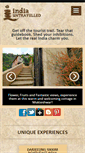 Mobile Screenshot of indiauntravelled.com